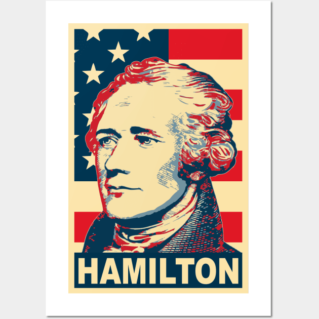 Alexander Hamilton Poster Wall Art by Nerd_art